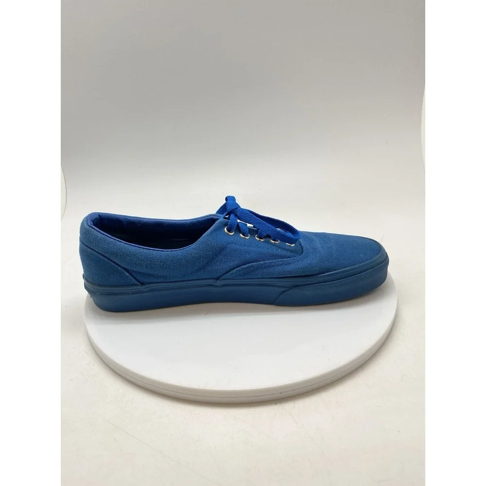Vans Era Gold Mono Port Royale Blue Mens‎ 9 721277 Canvas Skater Shoes Sneakers